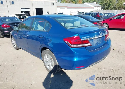 2014 Honda Civic Lx из США, поврежденный, VIN 2HGFB2F54EH543939